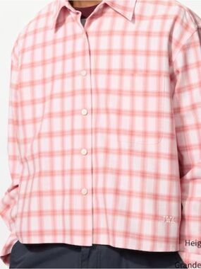 Uniqlo Pink Plaid Women's